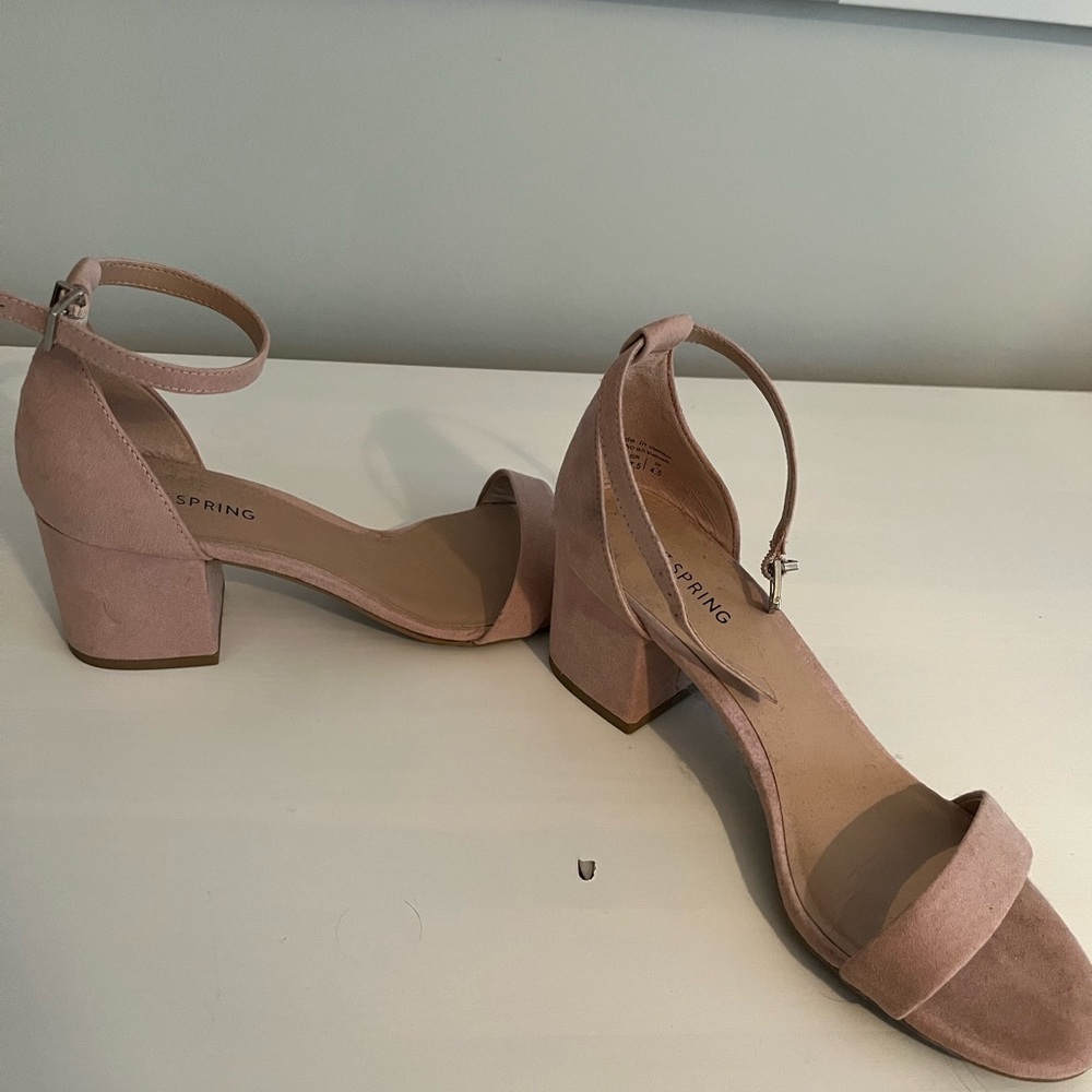 Pale Pink Heels